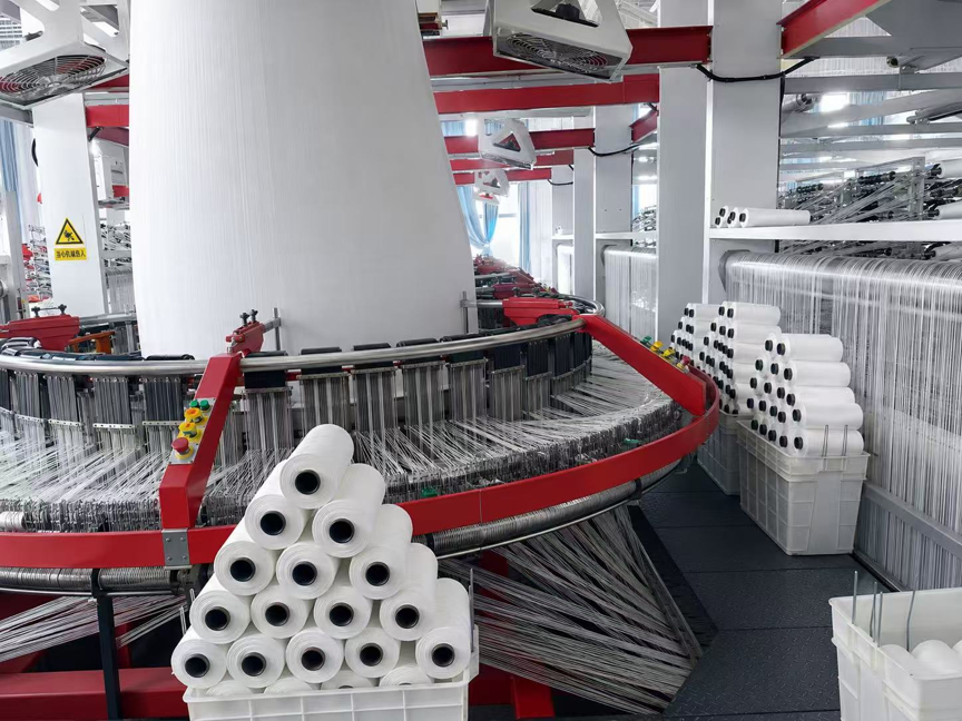 Weaving production station